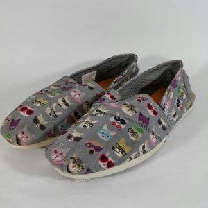 bobs cat print shoes